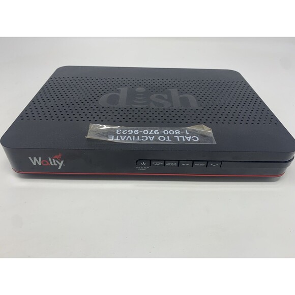 Dish Wally HD Satellite Receiver with 54.1 Voice Remote Controller & Power Cords - Picture 5 of 14